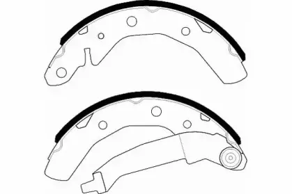 Комплект тормозных колодок NECTO купить