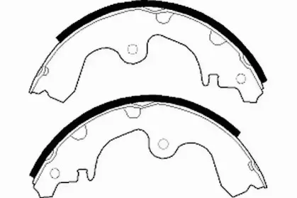 Комплект тормозных колодок NECTO купить