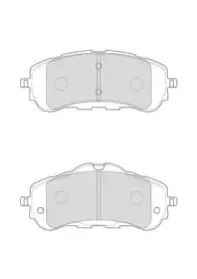 Комплект тормозных колодок, дисковый тормоз NECTO купить