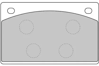 Комплект тормозных колодок, дисковый тормоз NECTO купить