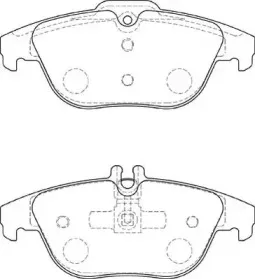 Комплект тормозных колодок, дисковый тормоз NECTO купить