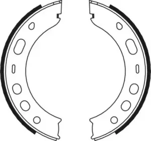 Комплект тормозных колодок, стояночная тормозная система NECTO купить