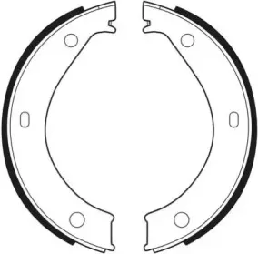 Комплект тормозных колодок, стояночная тормозная система NECTO купить