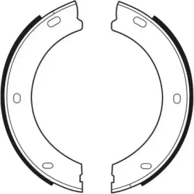 Комплект тормозных колодок, стояночная тормозная система NECTO купить