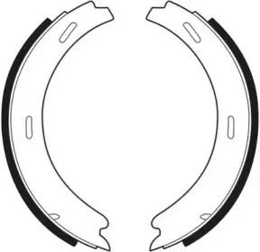 Комплект тормозных колодок, стояночная тормозная система NECTO купить