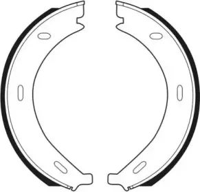 Комплект тормозных колодок, стояночная тормозная система NECTO купить