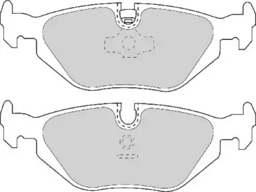 Комплект тормозных колодок, дисковый тормоз NECTO купить