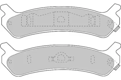 Комплект тормозных колодок, дисковый тормоз NECTO купить