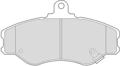 Комплект тормозных колодок, дисковый тормоз NECTO купить