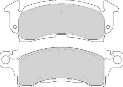 Комплект тормозных колодок, дисковый тормоз NECTO купить