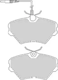 Комплект тормозных колодок, дисковый тормоз NECTO купить