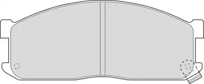 Комплект тормозных колодок, дисковый тормоз NECTO купить