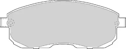 Комплект тормозных колодок, дисковый тормоз NECTO купить