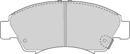 Комплект тормозных колодок, дисковый тормоз NECTO купить