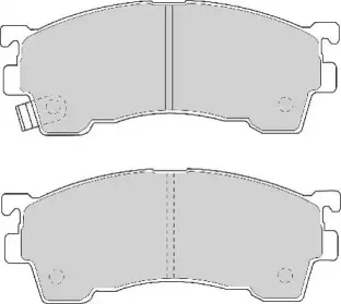 Комплект тормозных колодок, дисковый тормоз NECTO купить