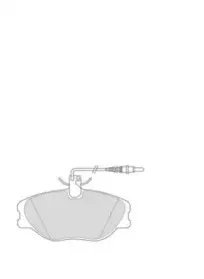 Комплект тормозных колодок, дисковый тормоз NECTO купить