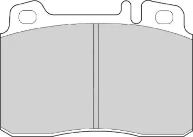 Комплект тормозных колодок, дисковый тормоз NECTO купить