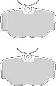 Комплект тормозных колодок, дисковый тормоз NECTO купить