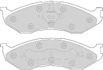 Комплект тормозных колодок, дисковый тормоз NECTO купить