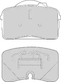 Комплект тормозных колодок, дисковый тормоз NECTO купить
