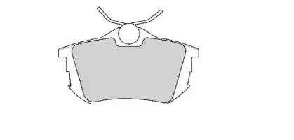 Комплект тормозных колодок, дисковый тормоз NECTO купить
