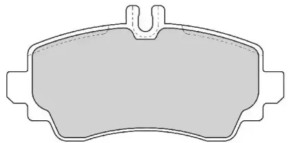 Комплект тормозных колодок, дисковый тормоз NECTO купить