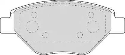 Комплект тормозных колодок, дисковый тормоз NECTO купить