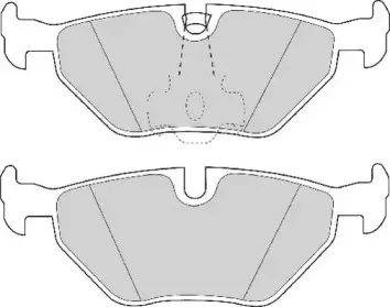 Комплект тормозных колодок, дисковый тормоз NECTO купить