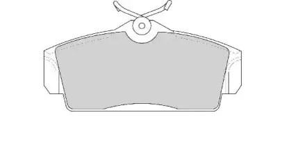 Комплект тормозных колодок, дисковый тормоз NECTO купить