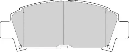 Комплект тормозных колодок, дисковый тормоз NECTO купить