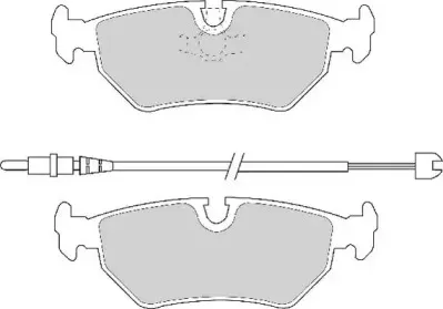 Комплект тормозных колодок, дисковый тормоз NECTO купить