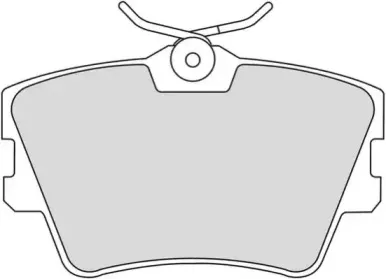 Комплект тормозных колодок, дисковый тормоз NECTO купить