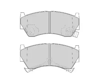 Комплект тормозных колодок, дисковый тормоз NECTO купить