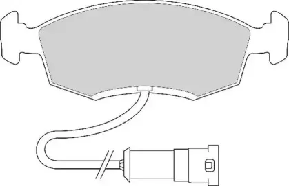Комплект тормозных колодок, дисковый тормоз NECTO купить