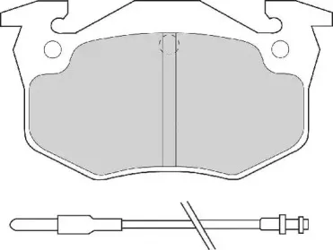 Комплект тормозных колодок, дисковый тормоз NECTO купить