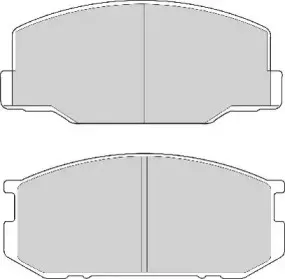 Комплект тормозных колодок, дисковый тормоз NECTO купить