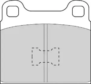 Комплект тормозных колодок, дисковый тормоз NECTO купить