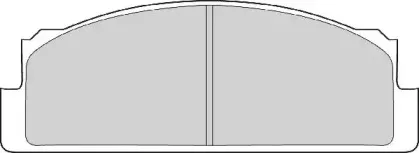 Комплект тормозных колодок, дисковый тормоз NECTO купить