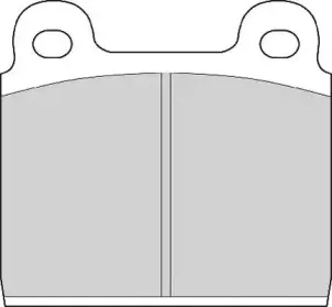 Комплект тормозных колодок, дисковый тормоз NECTO купить