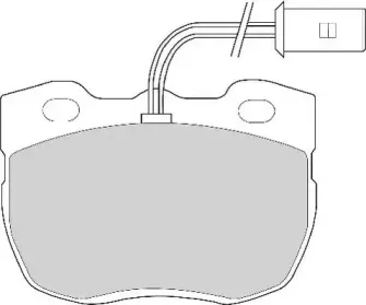 Комплект тормозных колодок, дисковый тормоз NECTO купить