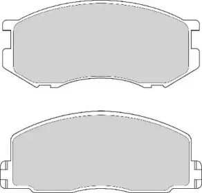 Комплект тормозных колодок, дисковый тормоз NECTO купить