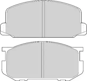 Комплект тормозных колодок, дисковый тормоз NECTO купить