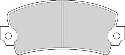 Комплект тормозных колодок, дисковый тормоз NECTO купить