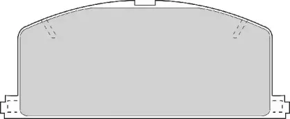 Комплект тормозных колодок, дисковый тормоз NECTO купить