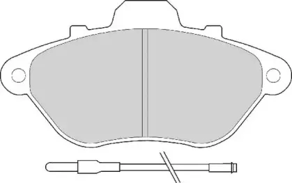 Комплект тормозных колодок, дисковый тормоз NECTO купить