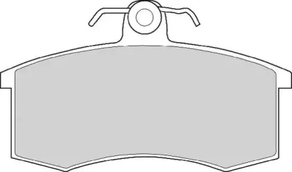 Комплект тормозных колодок, дисковый тормоз NECTO купить