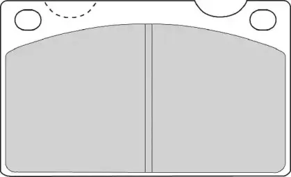 Комплект тормозных колодок, дисковый тормоз NECTO купить