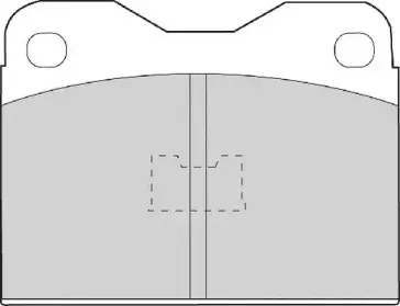 Комплект тормозных колодок, дисковый тормоз NECTO купить