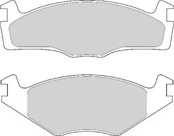 Комплект тормозных колодок, дисковый тормоз NECTO купить