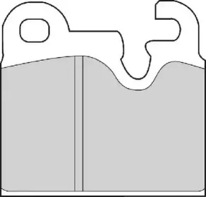 Комплект тормозных колодок, дисковый тормоз NECTO купить